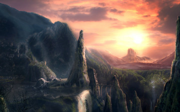 Картинка фэнтези пейзажи