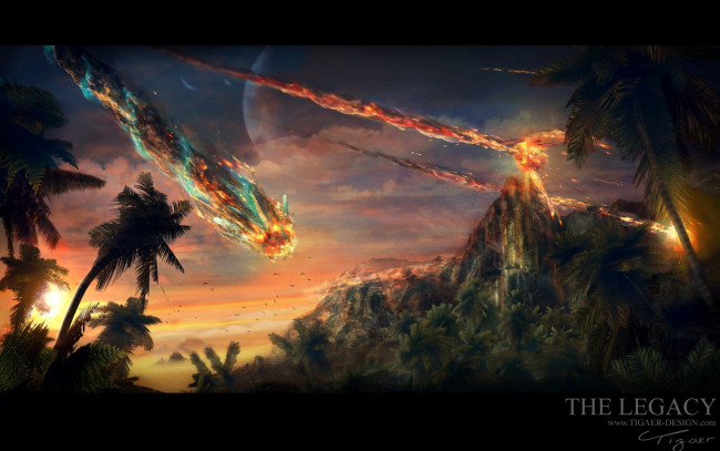 Обои картинки фото 3д, графика, nature, landscape, природа