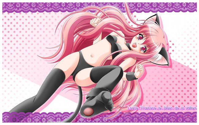 Обои картинки фото аниме, zero, no, tsukaima