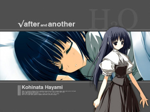 Картинка аниме h2o footprints in the sand