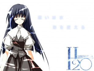 Картинка аниме h2o footprints in the sand