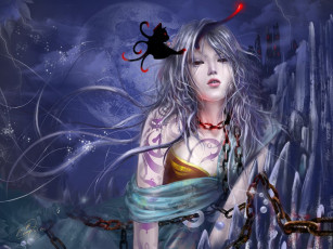 Картинка фэнтези девушки