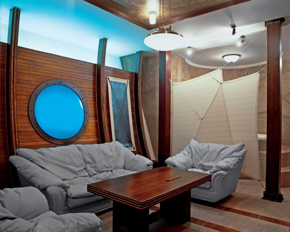 Обои картинки фото интерьер, каюты, помещения, на, корабле