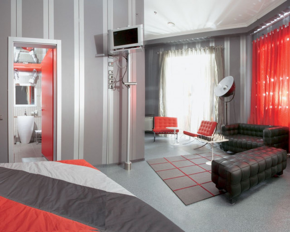 Обои картинки фото интерьер, спальня