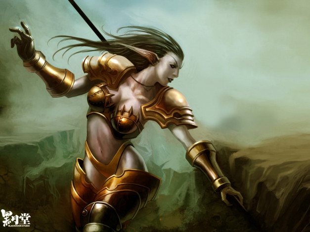 Обои картинки фото фэнтези, эльфы