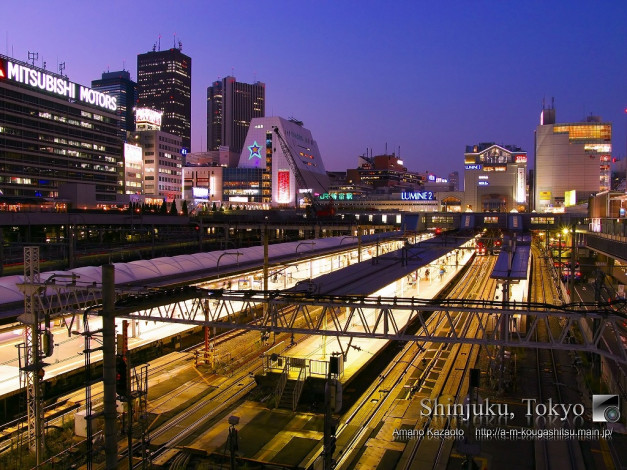 Обои картинки фото города, токио, Япония