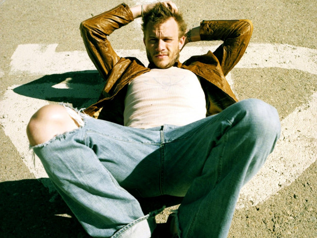 Обои картинки фото heath, ledger, мужчины