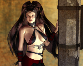 Картинка 3д графика people люди девы