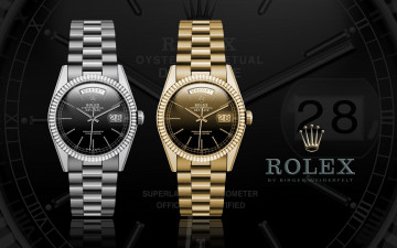 Картинка бренды rolex тёмный фон