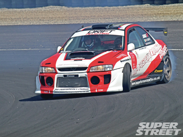 Обои картинки фото спорт, drift, subaru
