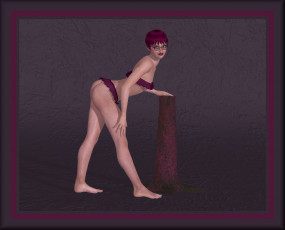 Картинка 3д+графика people+ люди очки улыбка взгляд девушка