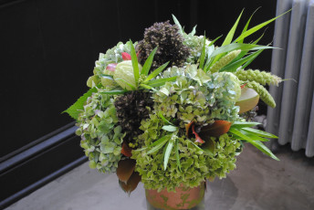 Картинка цветы букеты +композиции зеленый букет