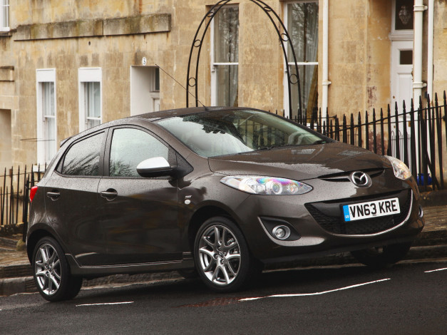 Обои картинки фото автомобили, mazda, 2014г, de2, sport, venture, mazda2