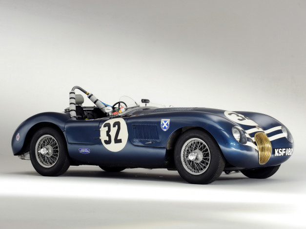 Обои картинки фото jaguar c-type, автомобили, jaguar