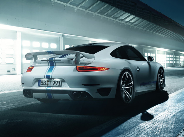 Обои картинки фото techart porsche 911 turbo, автомобили, porsche