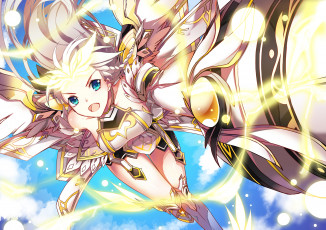 Картинка аниме ангелы +демоны vilor арт девушка