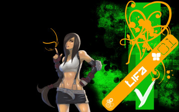Картинка аниме final+fantasy девушка lockhart tifa