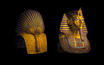 Картинка разное рельефы +статуи +музейные+экспонаты золото маска