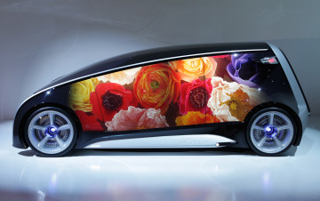 Картинка toyota+fun+vii+concept автомобили toyota fun vii concept side floral авто