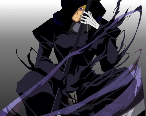 Обои картинки фото аниме, 07 ghost, оружие, парень