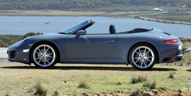 Обои картинки фото автомобили, porsche, 2016г, 991, au-spec, 911, carrera, cabriolet