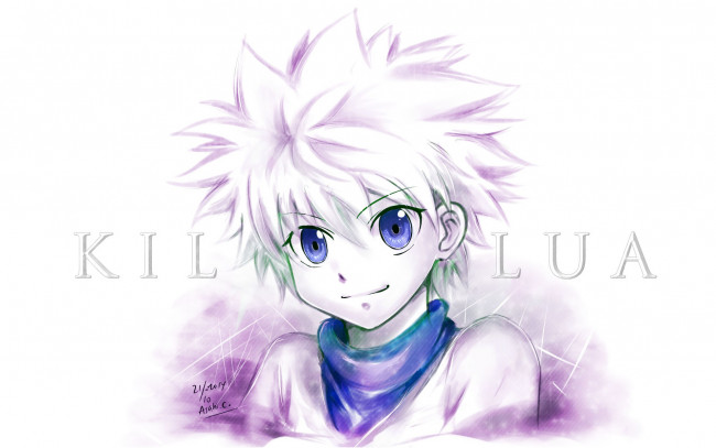 Обои картинки фото аниме, hunter x hunter, киллуа