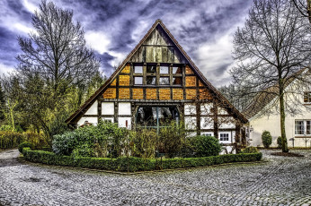 Картинка города -+здания +дома дом загородный