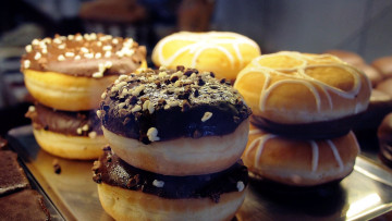 Картинка еда хлеб +выпечка пончики