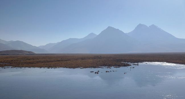 Обои картинки фото тибет,  берега озера манасаровар, природа, реки, озера, берег, озеро, кайлас, горы