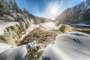 Картинка природа зима простор