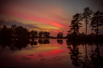 Картинка природа восходы закаты простор