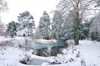 Картинка природа зима простор