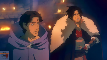 Картинка календари аниме лицо взгляд 2018 двое мужчина