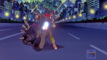 Картинка календари аниме маска мотоцикл взгляд 2018