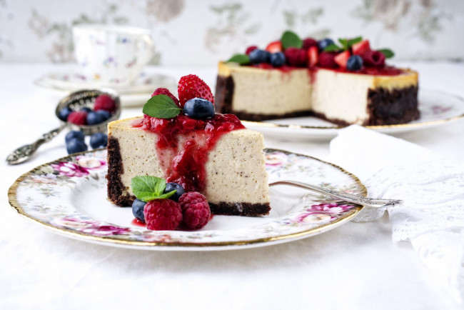 Обои картинки фото еда, торты, чизкейк