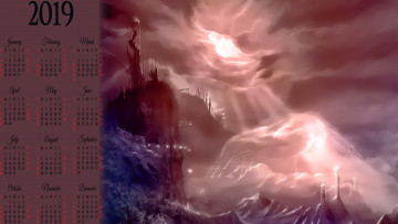 Картинка календари фэнтези сооружение