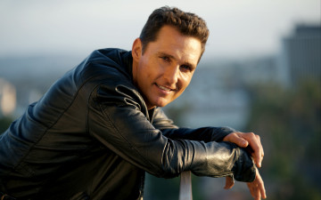 Картинка мужчины matthew+mcconaughey куртка улыбка актер