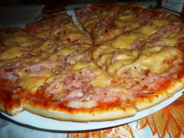 Обои картинки фото еда, пицца