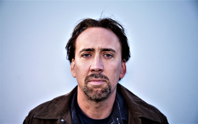 Обои картинки фото мужчины, nicolas cage, куртка, лицо, актер