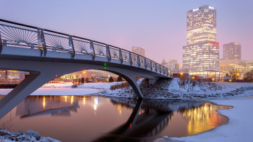 Картинка города -+мосты сша милуоки