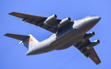 Картинка xian+y-20 авиация военно-транспортные+самолёты военные самолеты ввс китая армии народного освобождения военно-транспортный самолет китайский