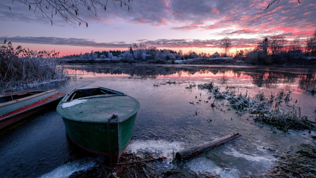 Обои картинки фото корабли, лодки,  шлюпки, дубна