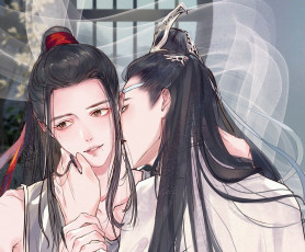 Картинка рисованное кино +мультфильмы the untamed неукротимый повелитель чэньцин мосян тунсю mo dao zu shi магистр дьявольского культа