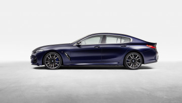 Картинка 2022+bmw+m850i+xdrive+gran+coupe автомобили bmw m850i xdrive gran coupe седан премиум класс профиль бмв