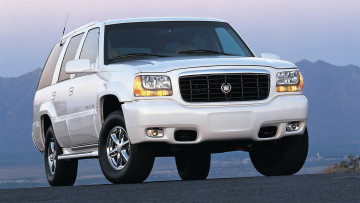 Картинка cadillac+escalade автомобили cadillac кадиллак белый