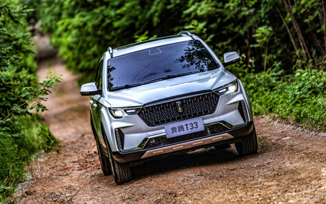Обои картинки фото 2022 bestune t33, автомобили, bestune, t33, 4k, бездорожье, авто, 2022, года, внедорожник, сn, spec, hdr, джип