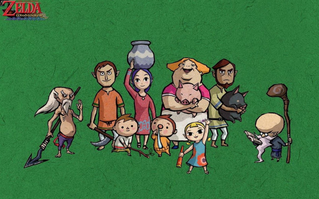 Обои картинки фото видео игры, the legend of zelda, персонажи