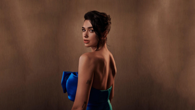 Обои картинки фото музыка, dua lipa, тату