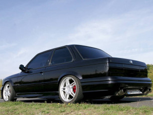 Картинка bmw e30 coupe автомобили
