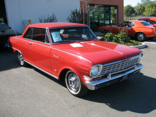 Картинка chevy nova ss 1964 автомобили выставки уличные фото